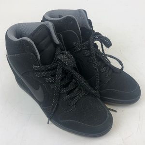 Nike High Top Wedge Suede Snakers Sky Hi